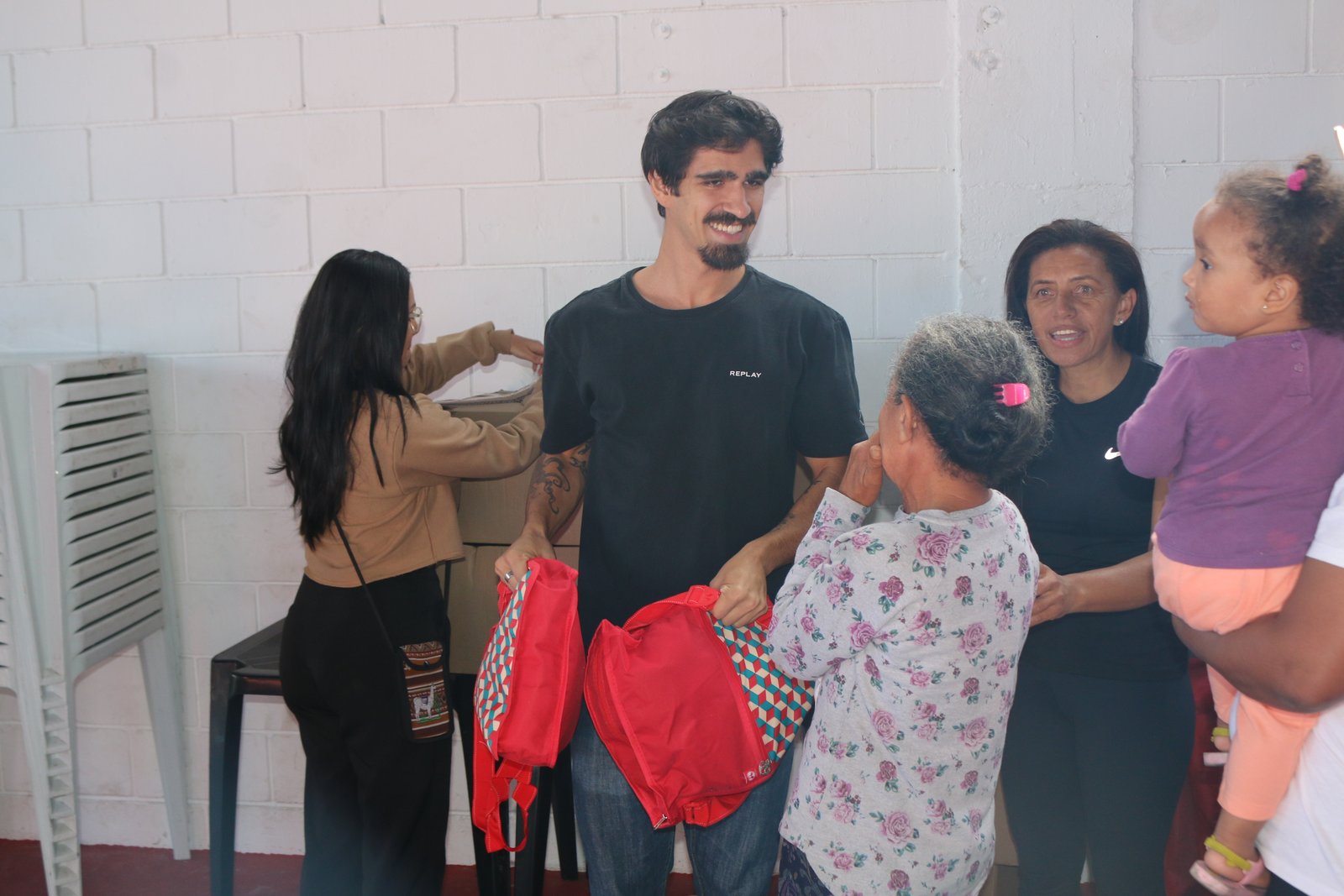 Ação comunitária na UNAS Heliópolis